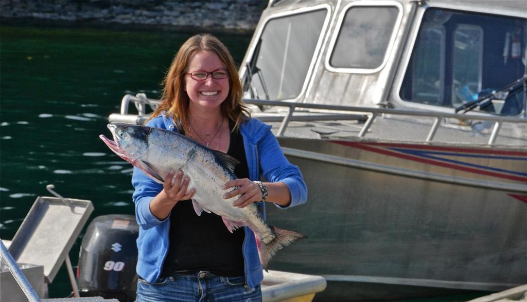 Salmon is king in these parts. © Tony Fleming